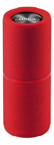 Parlante Activo Aiwa  Q400 Bluetooth Rojo  A Prueba De Agua