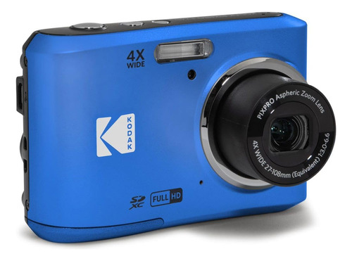 Digital Camera Kodak Pixpro Friendly Zoom Fz45 16mp Blue