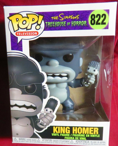 Funko Pop Simpsons  King Homer