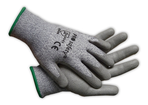 5 Pares De Guantes Anticorte Nivel 5 Industrial Steelpro