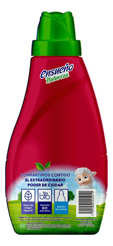 Ensueño Natureza Suavizante Argan+mandarina 1.5l