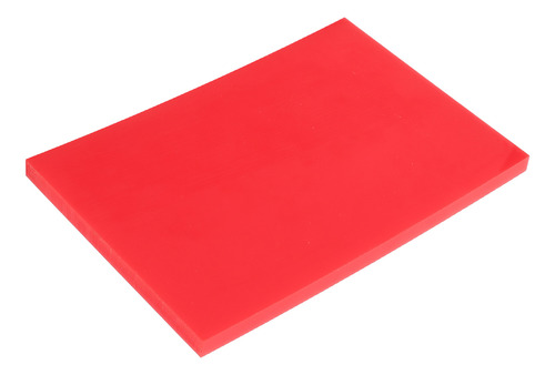 Tapete Para Perforar De Cuero Craft, Rojo, 5.9 Pulgadas De L