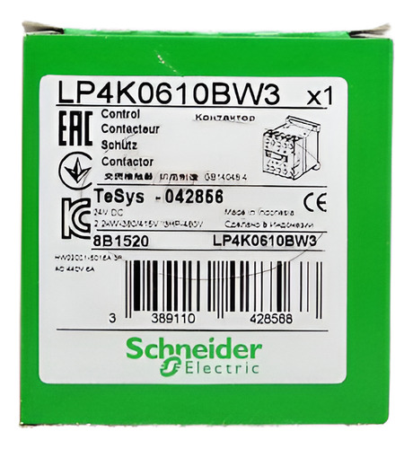 Lp4k0610bw3 Nueva Nueva De Schneider En Envío Gratuito Caja