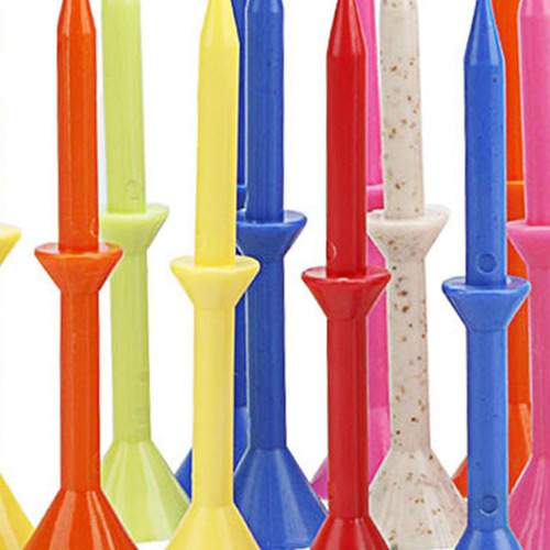 Práctico Soporte De Plástico For Tees De Golf De 83 Mm