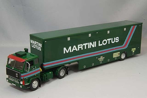 Camion Volvo Transporte Carlos Reutemann Lotus 1/43 Ixo