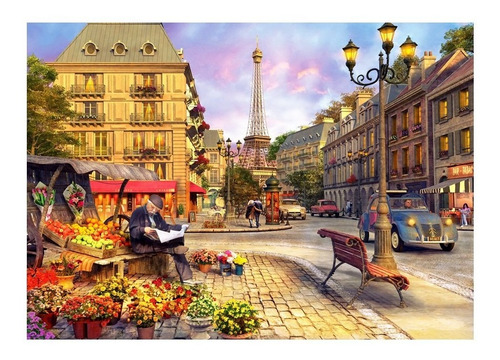 Puzzle 1500 Piezas Paris Street Life - Anatolian