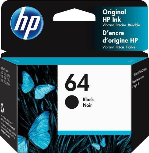 Hp 64 Estándar De La Capacidad Cartucho De Tinta Negra