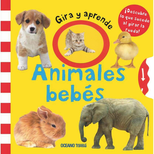 Gira Y Aprende Animales Bebés De Varios Autores