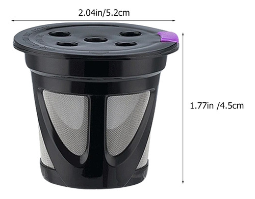 2 Filtros De Cápsulas De Café, Cápsulas De Café Reutilizable