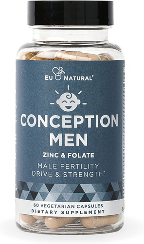 Conception Men Hombres Vitaminas Fertilidad X 60 Caps