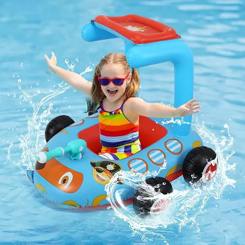 Barco Pirata De Plastico Para Niños Multicolor Para Bañera | Meses sin Barco Pirata De Plastico Para Niños Multicolor Para Bañera | Meses sin