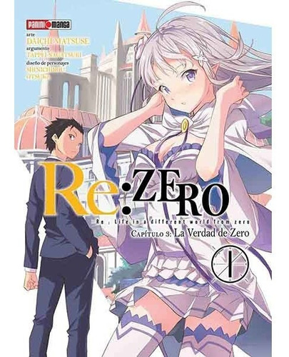 Manga Re Zero Parte 03 Tomo 01 - Mexico