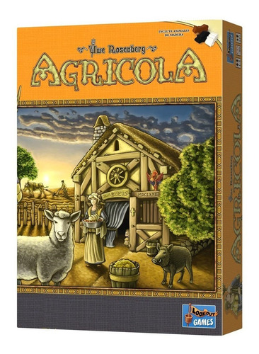 Juego De Mesa Cartas Look Out Games Agricola Estrategia 12+