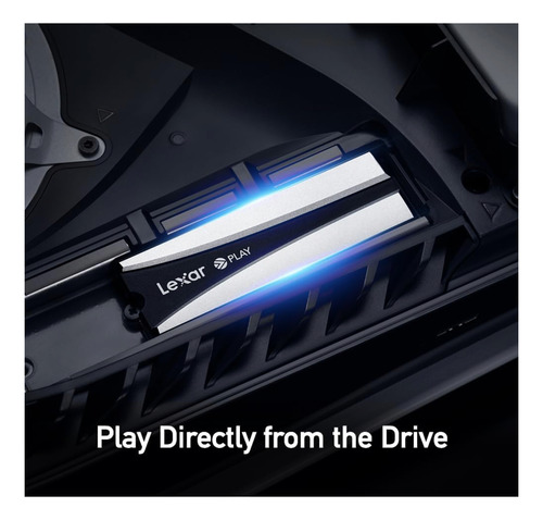 Lexar 4tb Play 2280 Pcle Gen 4x4 Nvme Para Ps5 Ssd Interno Cinza