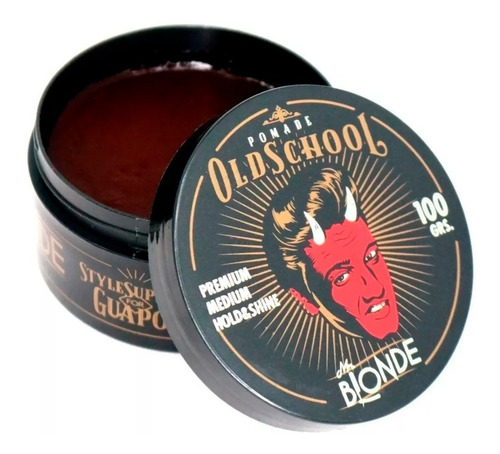 Imagen 2 de 2 de Cera Capilar Pomada Mr Blonde Barberia Peluqueria X 100gr