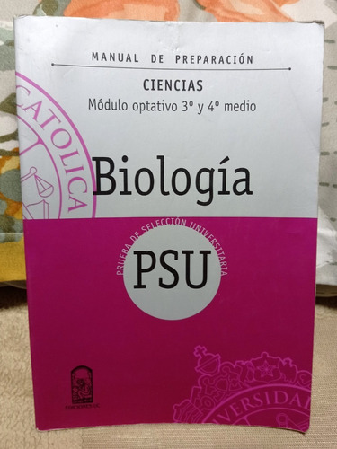 Biología - Psu  Manual De Preparacion Ciencias