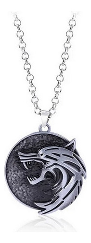 The Witcher - Medallon Collar Geralt Vikingo Lobo Gamer 08