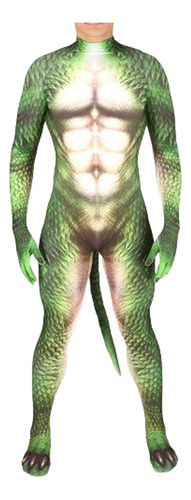 Mono Con Estampado De Serpiente De Halloween Para Hombre, Traje Zentai, Catsuits