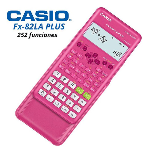 Calculadora Casio Fx-82la Plus 252 Funciones Original