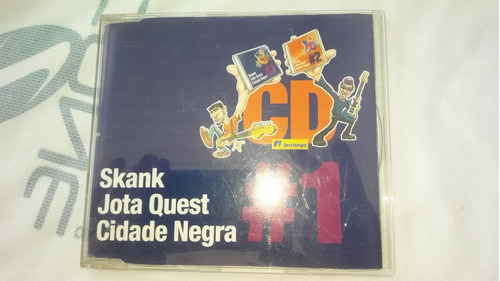 Cd Promo Rock-reggae Nacional Skank-jota Quest E Cidade 