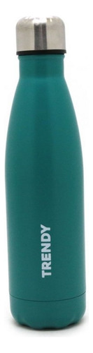 Botella Trendy Termica Acero Inox 500 Ml Cod 16452 La Torre Color Verde