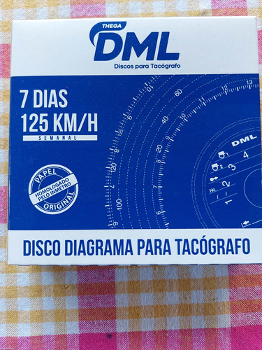 Discos Para Tacografo Semanal Dml