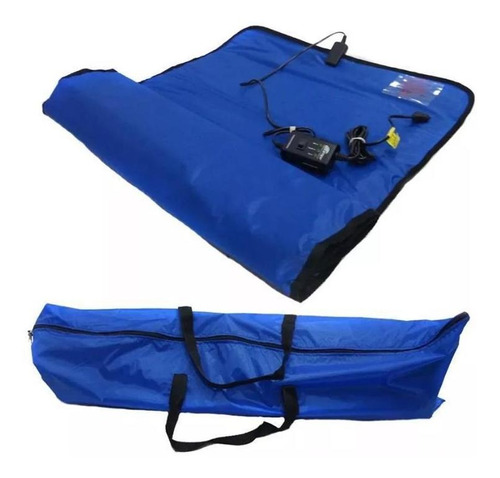 Manta Térmica Corporal Estética 50x100cm Azul 220v Estek