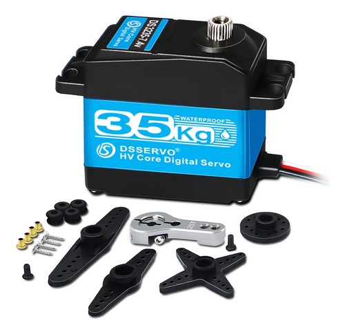 Servo Digital De 77.2 Libras Rc 7.4 V Servo Motor De Direcci