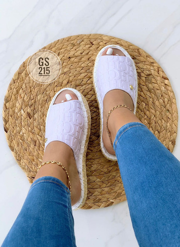 Hermosas Sandalias Espadrila De Dama...