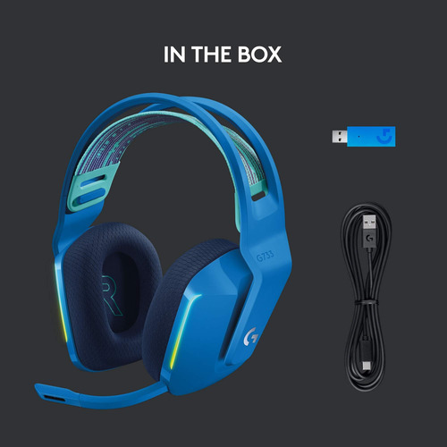 Auriculares De Juegos Inalámbricos Logitech G733 Lightspeed
