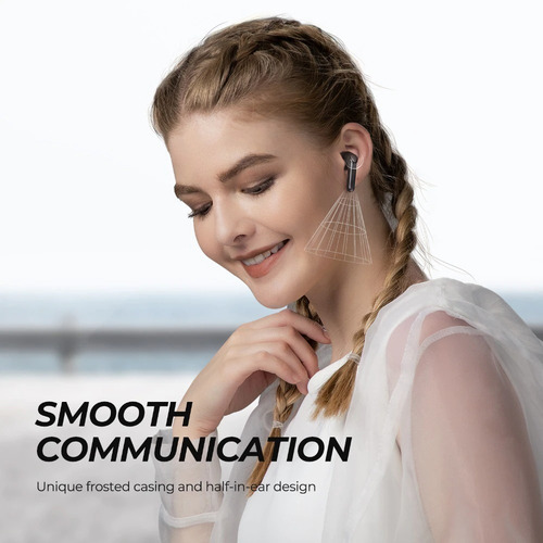 Imagem 6 de 7 de Fone Bluetooth Soundpeats Trueair 2 Rosa Edição Limitada