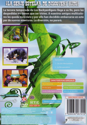 Imagen 2 de 3 de Los Backyardigans Temporada 3 Tres Volumen 7 Siete Dvd