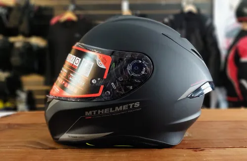 CASCO MT TARGO SOLID NEGRO MATE