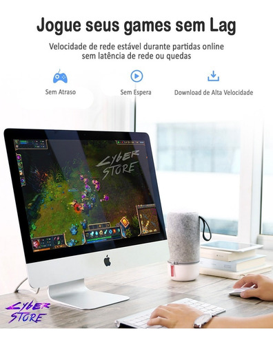 Cat7 Cabo Rede Ugreen Deluxe Gamer Gigabit Ps4 Ps5 Xbox 5m
