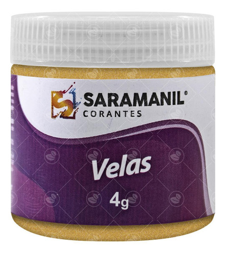 Corante Cintilante Dourado Vela Saramanil Anilina A Óleo 4g