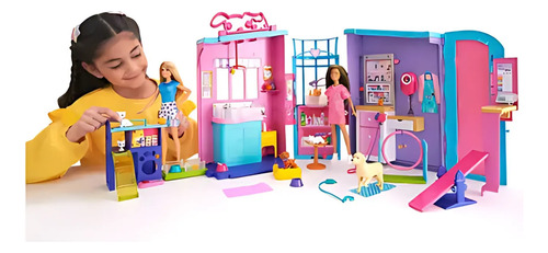 Barbie Family Conjunto Cuidadora De Animais Hrg81 - Mattel