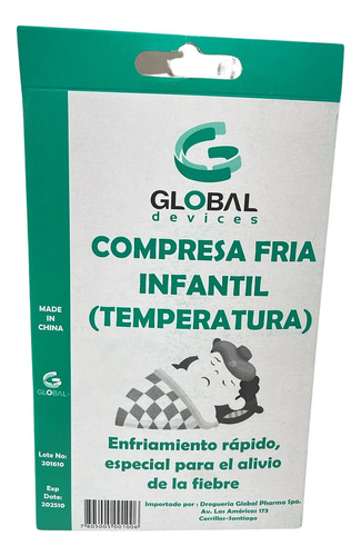 Compresa Infantil Frio Calor 23x13 Cm. 3 Parches
