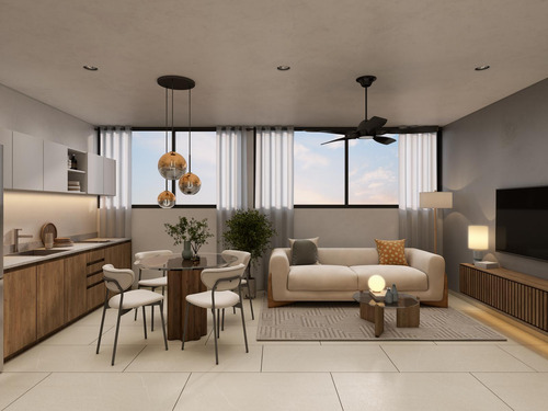 Departamento En Venta Merida, Dzitya, Mod. 1 Recamara, Junio 2027.