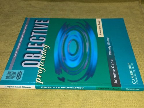 Objective Proficiency Student´s Book- Capel Sharp- Cambridge (Usado)