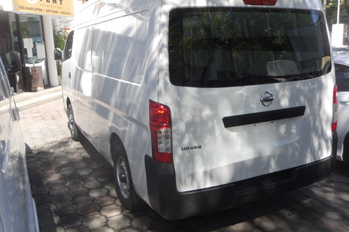 Nissan Urvan 2016 Nv350 Panel Larga Amplia Lista Trabajar