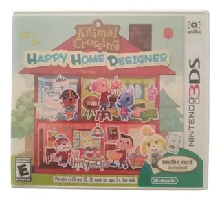 Animal Crossing Happy Home Designer 3ds 100% Nuevo Original