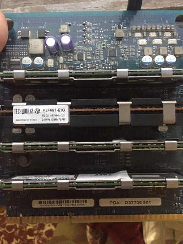 Memoria Ram 512 Y 1gb Fbdimm 667 Ddr2 Para Mac Pro. Paquete