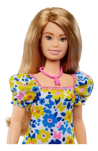Boneca Barbie Fashionistas Nº 208, Com Síndrome De Down