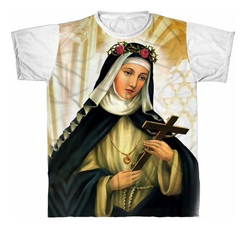 Camiseta Santa Rita De Cássia Religiosa 02