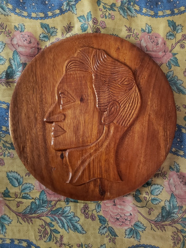 Retrato Simon Bolivar En Madera