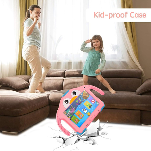 Tableta Yosatoo Para Niños, Android 32 Gb Wi-fi Rosa