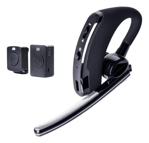 Walkie Talkie Headset Ptt Auricular Inalámbrico Bluetooth 4.