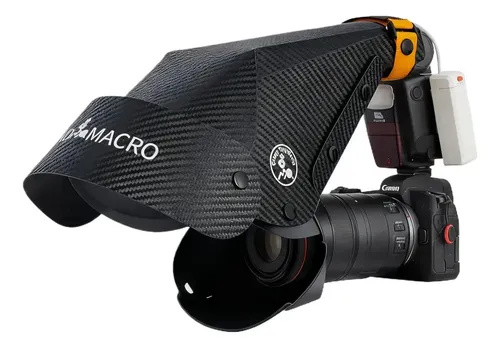 Difusor De Flash Macro Para Câmera Softbox Reflector Snoot I