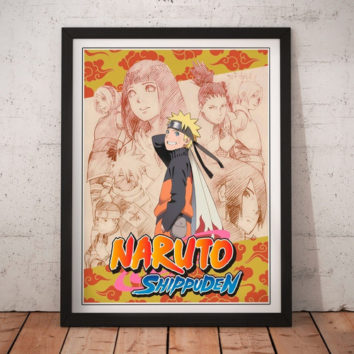Cuadro Anime - Naruto Shippuden - Poster Art