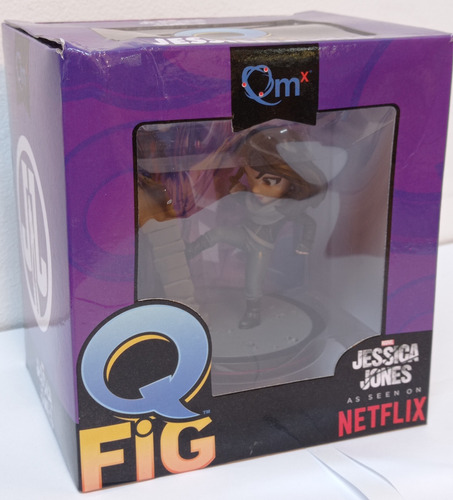 Jessica Jones (con Caja) 2017 Qfig Abysse Corp Marvel Qmx